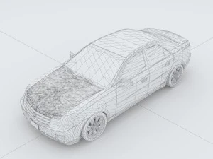 vehicles - mercedes-benz bmw volkswagen audi car 147 3D Model
