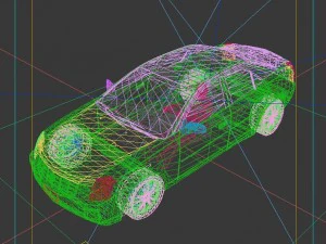 vehicles - mercedes-benz bmw volkswagen audi car 147 3D Model