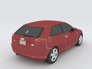 vehicles - mercedes-benz bmw volkswagen audi car 148 3D Model