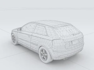 vehicles - mercedes-benz bmw volkswagen audi car 148 3D Model