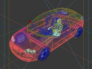 vehicles - mercedes-benz bmw volkswagen audi car 148 3D Model