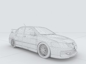 vehicles - mercedes-benz bmw volkswagen audi car 149 3D Model