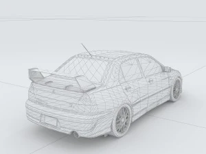 vehicles - mercedes-benz bmw volkswagen audi car 149 3D Model