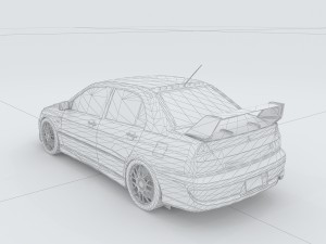 vehicles - mercedes-benz bmw volkswagen audi car 149 3D Model