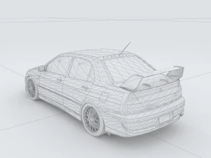 vehicles - mercedes-benz bmw volkswagen audi car 149 3D Model