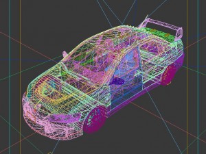 vehicles - mercedes-benz bmw volkswagen audi car 149 3D Model