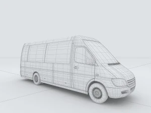 vehicles - mercedes-benz bmw volkswagen audi car 150 3D Model