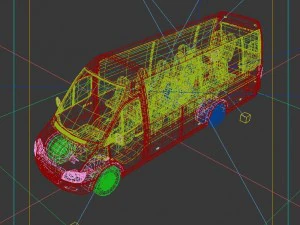 vehicles - mercedes-benz bmw volkswagen audi car 150 3D Model