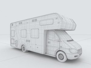 vehicles - mercedes-benz bmw volkswagen audi car 152 3D Model