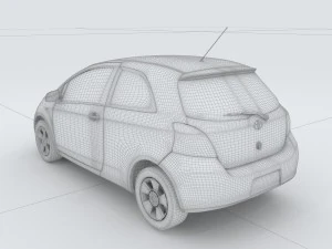 vehicles - mercedes-benz bmw volkswagen audi car 155 3D Model