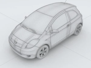 vehicles - mercedes-benz bmw volkswagen audi car 155 3D Model