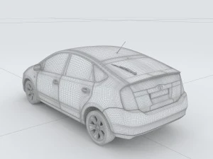 vehicles - mercedes-benz bmw volkswagen audi car 156 3D Model