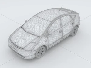 vehicles - mercedes-benz bmw volkswagen audi car 156 3D Model
