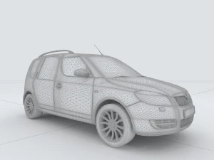 vehicles - mercedes-benz bmw volkswagen audi car 157 3D Model