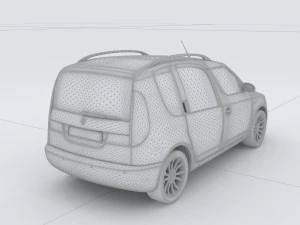 vehicles - mercedes-benz bmw volkswagen audi car 157 3D Model