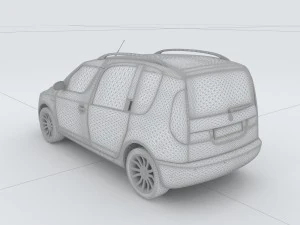 vehicles - mercedes-benz bmw volkswagen audi car 157 3D Model