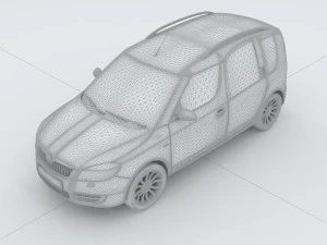 vehicles - mercedes-benz bmw volkswagen audi car 157 3D Model
