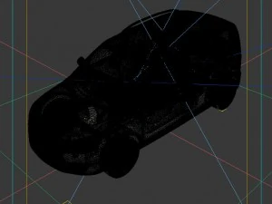 vehicles - mercedes-benz bmw volkswagen audi car 157 3D Model