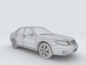 vehicles - mercedes-benz bmw volkswagen audi car 158 3D Model