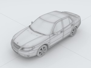 vehicles - mercedes-benz bmw volkswagen audi car 158 3D Модель