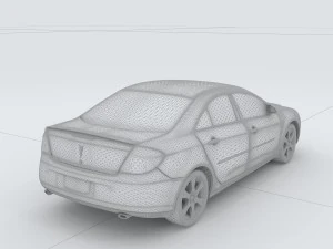 vehicles - mercedes-benz bmw volkswagen audi car 159 3D Model