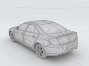 vehicles - mercedes-benz bmw volkswagen audi car 159 3D Model