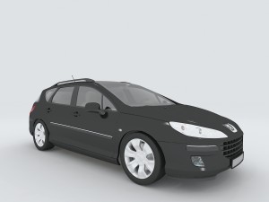 vehicles - mercedes-benz bmw volkswagen audi car 160 3D Model