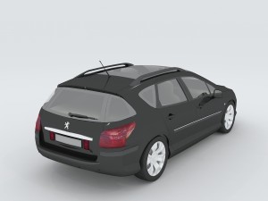 vehicles - mercedes-benz bmw volkswagen audi car 160 3D Model