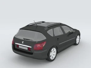 vehicles - mercedes-benz bmw volkswagen audi car 160 3D Model