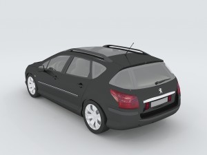 vehicles - mercedes-benz bmw volkswagen audi car 160 3D Model