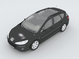 vehicles - mercedes-benz bmw volkswagen audi car 160 3D Model