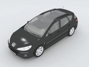 vehicles - mercedes-benz bmw volkswagen audi car 160 3D Model