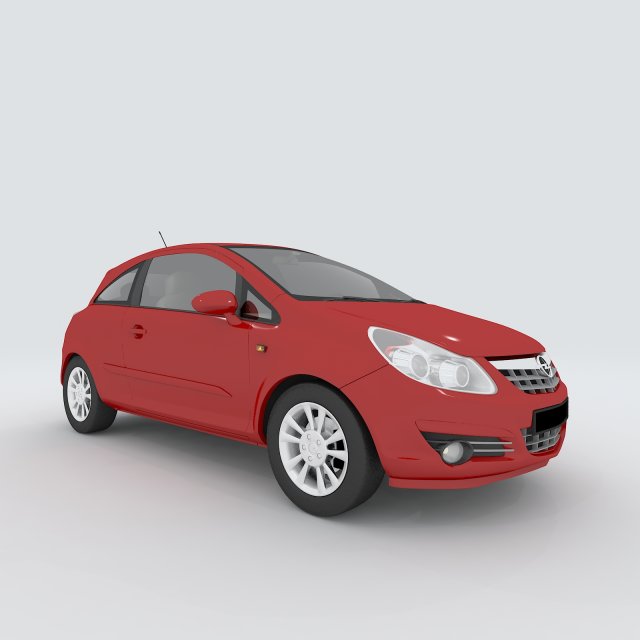 vehicles - mercedes-benz bmw volkswagen audi car 161 Modello 3D .c4d .max .obj .3ds .fbx .stl .blend 