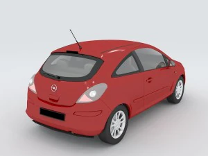 vehicles - mercedes-benz bmw volkswagen audi car 161 3D Model