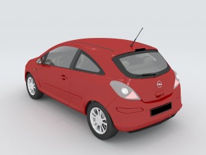 vehicles - mercedes-benz bmw volkswagen audi car 161 Modello 3D