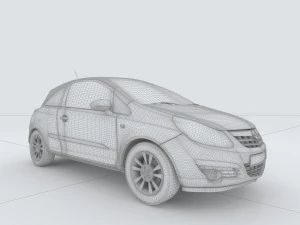 vehicles - mercedes-benz bmw volkswagen audi car 161 3D Model