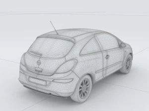 vehicles - mercedes-benz bmw volkswagen audi car 161 3D Model