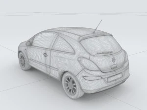vehicles - mercedes-benz bmw volkswagen audi car 161 3D Model