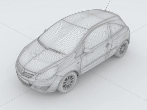 vehicles - mercedes-benz bmw volkswagen audi car 161 Modello 3D