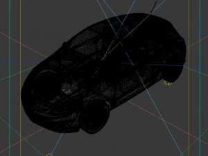 vehicles - mercedes-benz bmw volkswagen audi car 161 3D Model