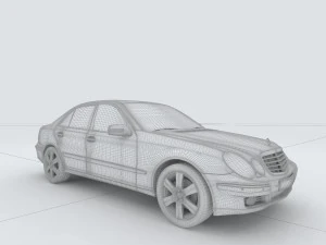vehicles - mercedes-benz bmw volkswagen audi car 162 3D Model