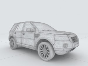 vehicles - mercedes-benz bmw volkswagen audi car 163 3D Model