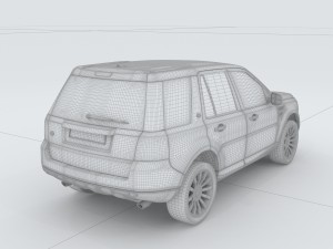 vehicles - mercedes-benz bmw volkswagen audi car 163 3D Model