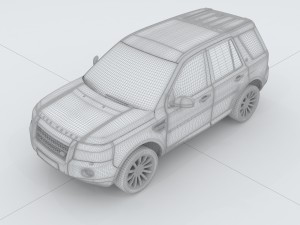 vehicles - mercedes-benz bmw volkswagen audi car 163 3D Model