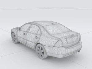 vehicles - mercedes-benz bmw volkswagen audi car 164 3D Model