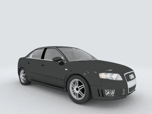 pojazdy - mercedes-benz bmw volkswagen audi car 165 Model 3D