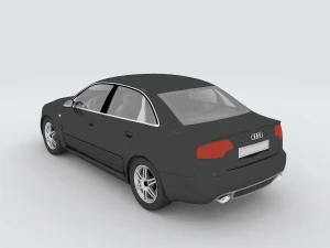 vehicles - mercedes-benz bmw volkswagen audi car 165 3D Model