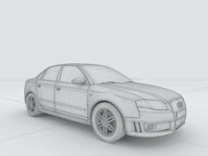 vehicles - mercedes-benz bmw volkswagen audi car 165 3D Model
