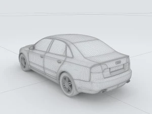 vehicles - mercedes-benz bmw volkswagen audi car 165 3D Model