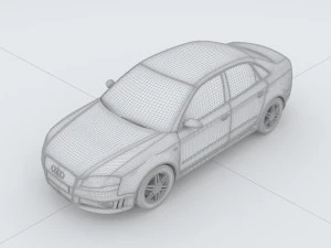vehicles - mercedes-benz bmw volkswagen audi car 165 3D Model